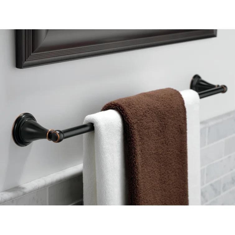 Windemere 24 in. Wall Mount Towel Bar Bath Hardware Accessory