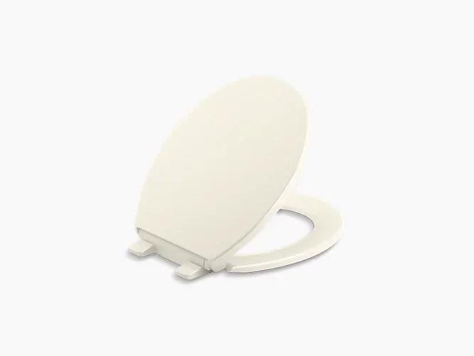 Kohler Brevia Quiet-Close Toilet Seat with Grip-Tight Bumpers and Quick-Attach Hardware