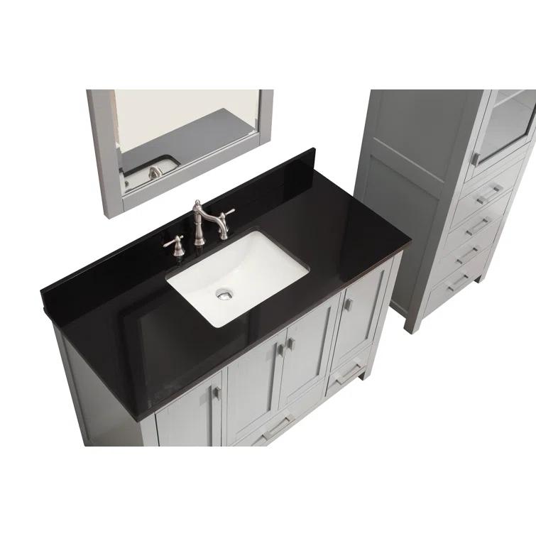 MODERO-VS36-CG Modero 48-in. Single Bathroom Vanity