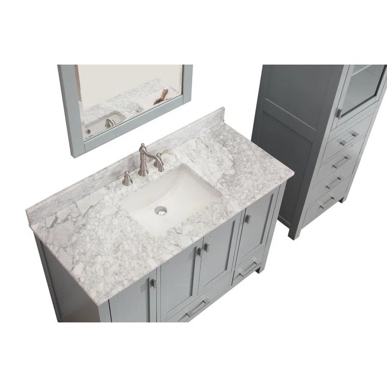 MODERO-VS36-CG Modero 48-in. Single Bathroom Vanity