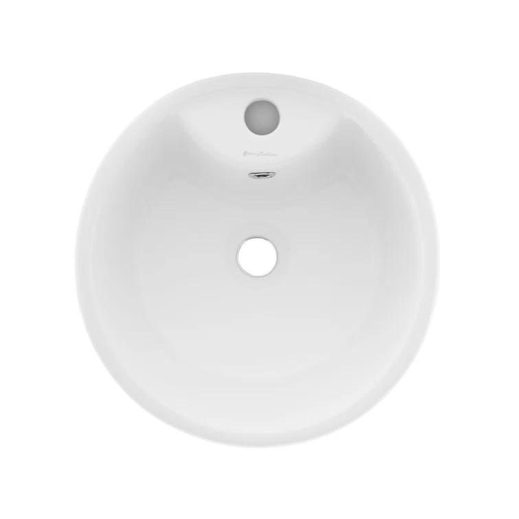 Monaco Circular Basin Pedestal Sink