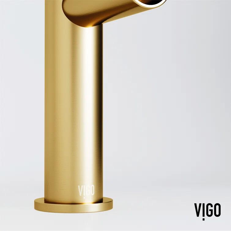 Ashford 8" H Single Handle Single Hole Bathroom Faucet