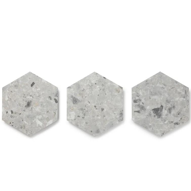 GlueCore Mosaic 28mil x 12" W x 10" L Glue Down Vinyl Tile Flooring