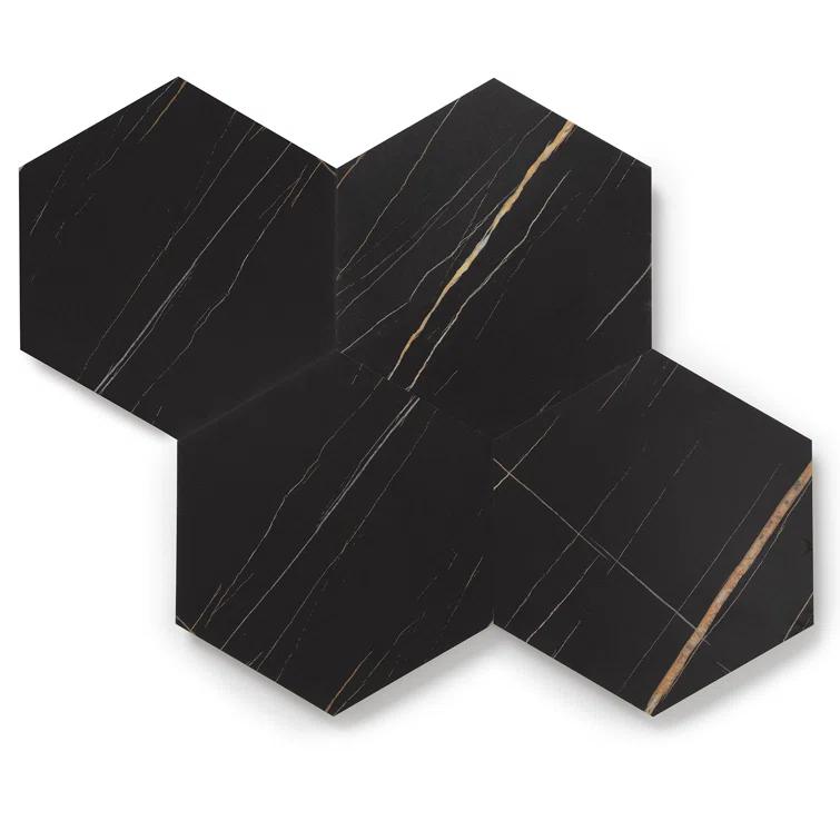 GlueCore Mosaic 28mil x 12" W x 10" L Glue Down Vinyl Tile Flooring