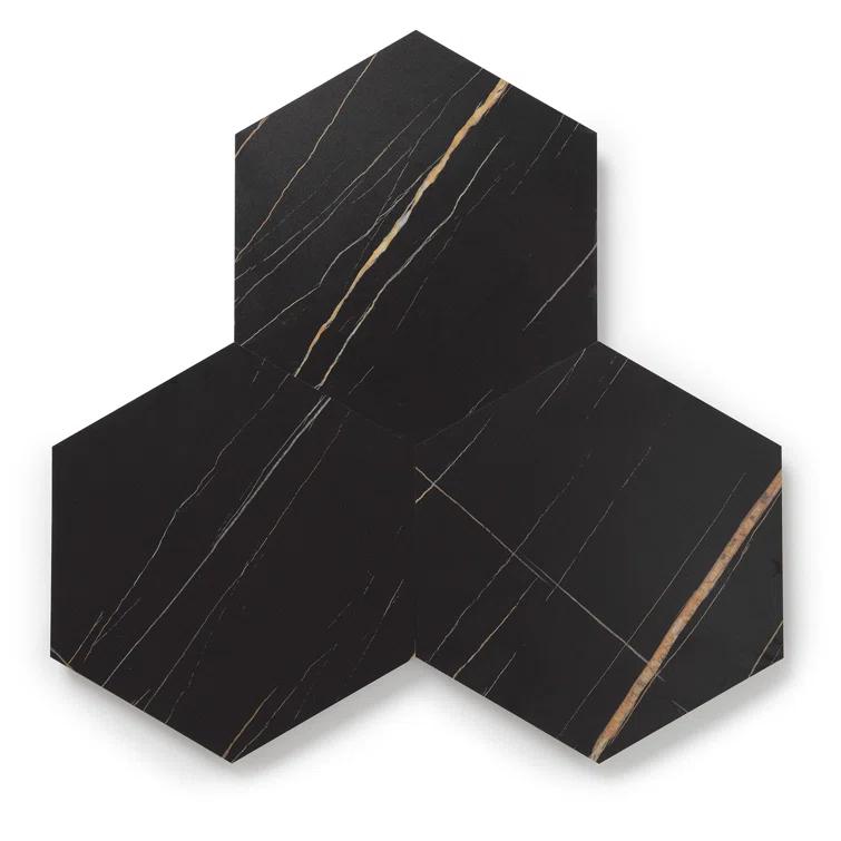 GlueCore Mosaic 28mil x 12" W x 10" L Glue Down Vinyl Tile Flooring