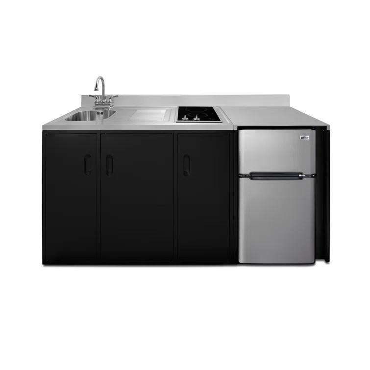 Summit Appliance Summit Appliance 3.2 Cubic Feet cu. ft. Mini Fridge with Freezer Kitchenette