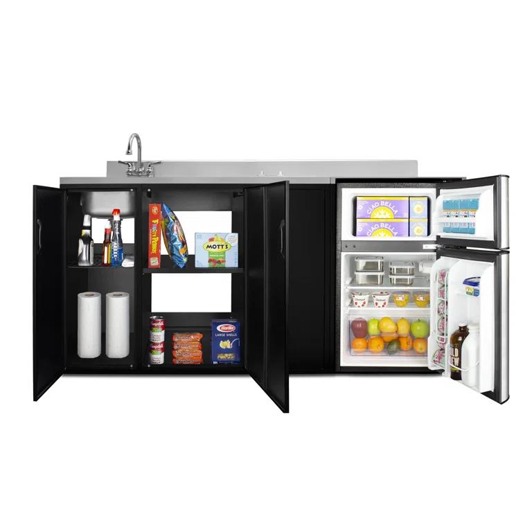 Summit Appliance Summit Appliance 3.2 Cubic Feet cu. ft. Mini Fridge with Freezer Kitchenette