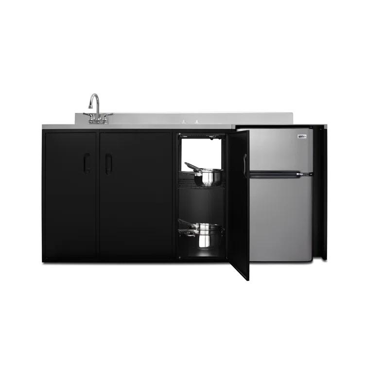 Summit Appliance Summit Appliance 3.2 Cubic Feet cu. ft. Mini Fridge with Freezer Kitchenette