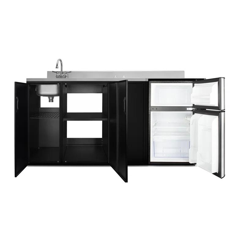 Summit Appliance Summit Appliance 3.2 Cubic Feet cu. ft. Mini Fridge with Freezer Kitchenette