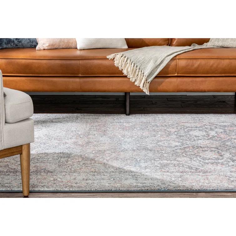 Estey Oriental Black/Gray Area Rug