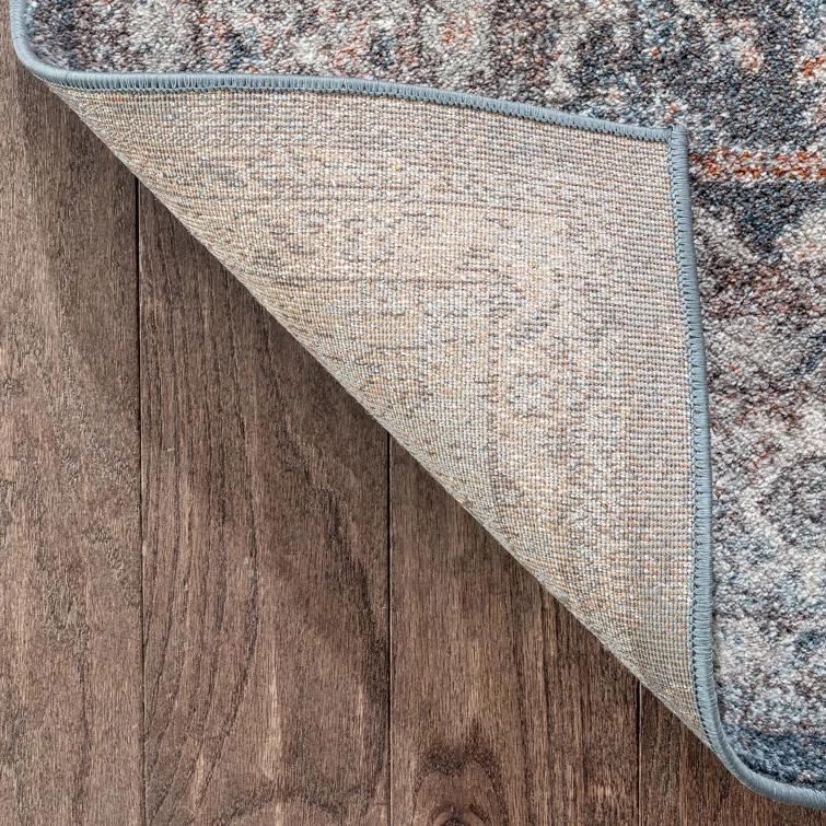 Estey Oriental Black/Gray Area Rug