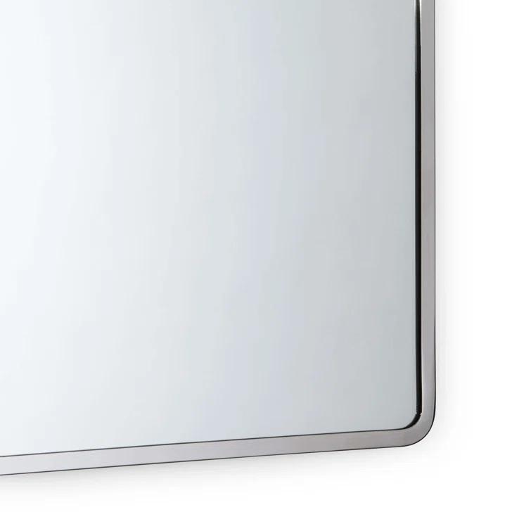 Regina Andrew Cloak Mirror - Polished Nickel