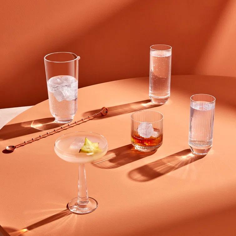 Big Top 4 - Piece Crystal Whiskey Glass Set (Set of 4)