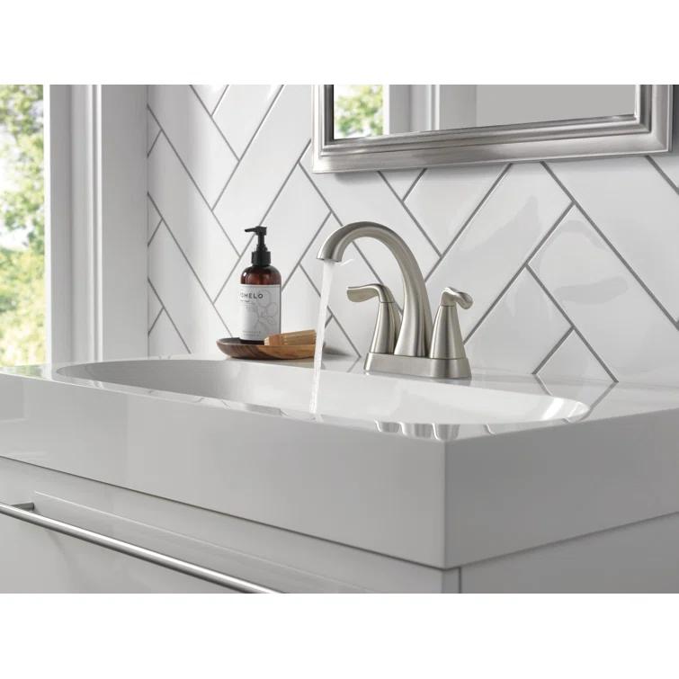 Arvo Centerset Bathroom Faucet with Drain Assembly, 2-handle Bathroom Sink Faucet