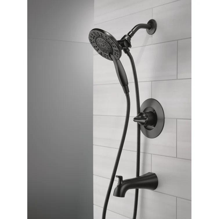 Arvo Single-Function Tub Shower Faucet Set, Shower Trim Kit with In2ition Shower Head and Valve