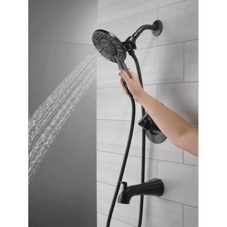 Arvo Single-Function Tub Shower Faucet Set, Shower Trim Kit with In2ition Shower Head and Valve