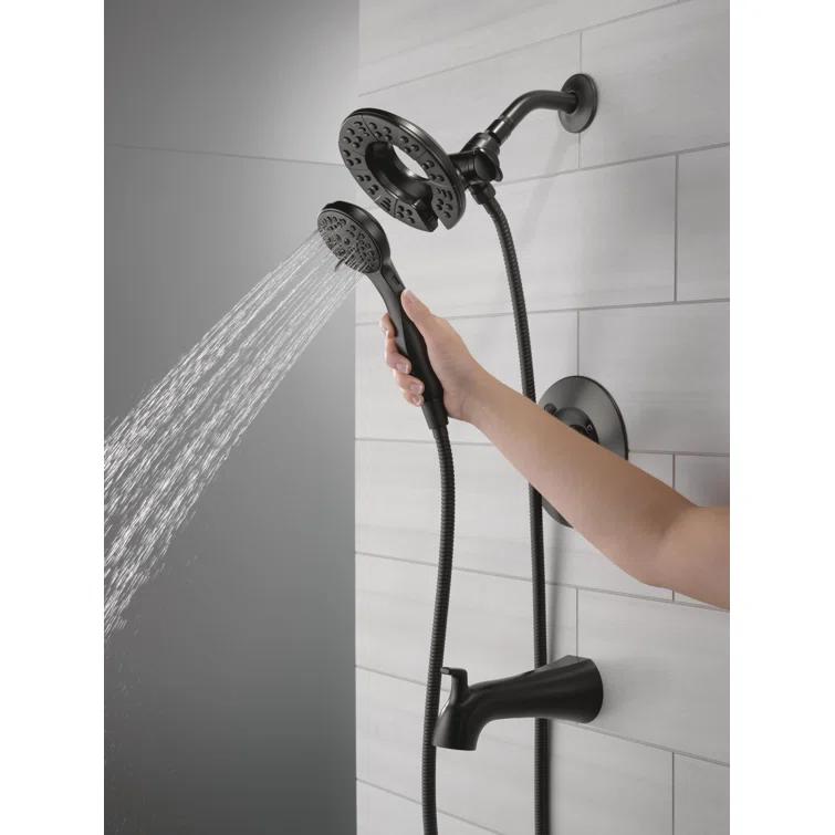 Arvo Single-Function Tub Shower Faucet Set, Shower Trim Kit with In2ition Shower Head and Valve