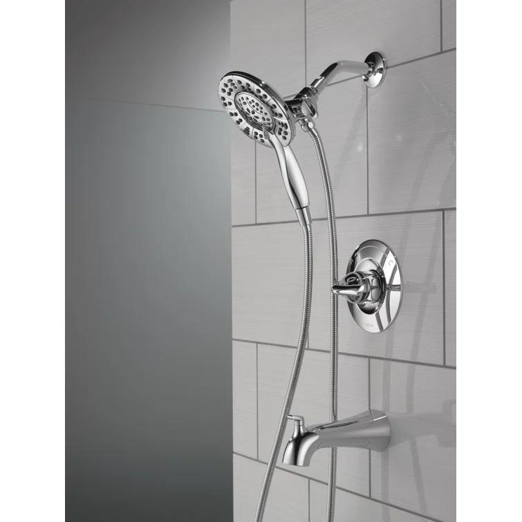 Arvo Single-Function Tub Shower Faucet Set, Shower Trim Kit with In2ition Shower Head and Valve