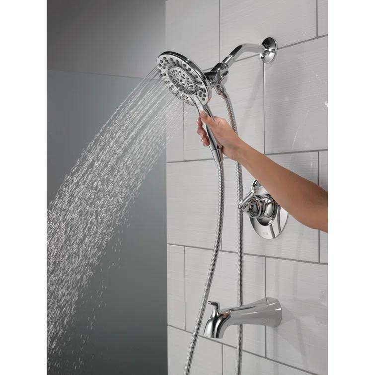 Arvo Single-Function Tub Shower Faucet Set, Shower Trim Kit with In2ition Shower Head and Valve
