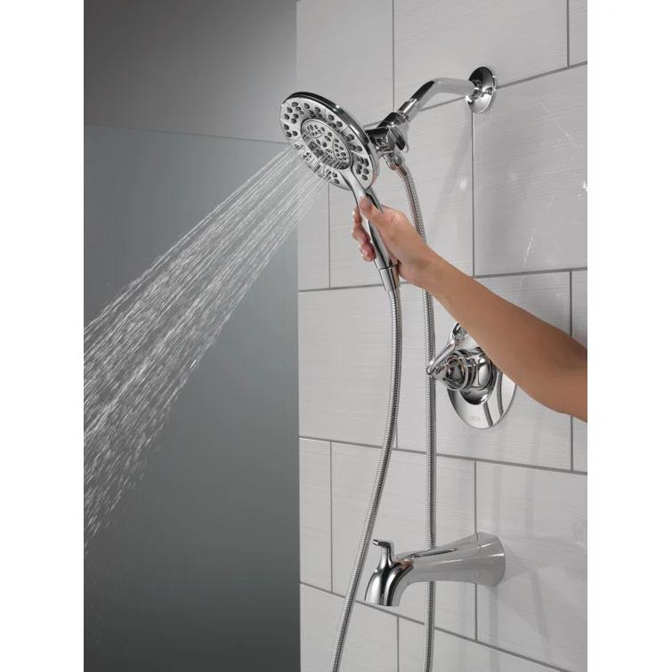 Arvo Single-Function Tub Shower Faucet Set, Shower Trim Kit with In2ition Shower Head and Valve