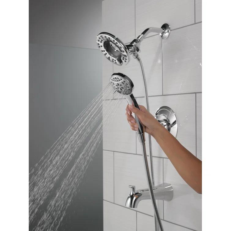 Arvo Single-Function Tub Shower Faucet Set, Shower Trim Kit with In2ition Shower Head and Valve