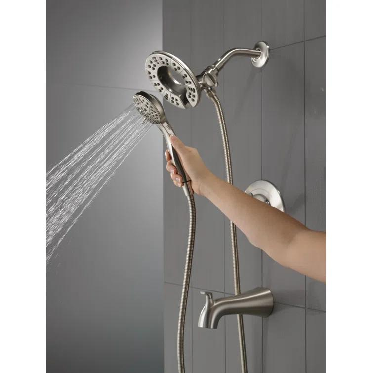 Arvo Single-Function Tub Shower Faucet Set, Shower Trim Kit with In2ition Shower Head and Valve