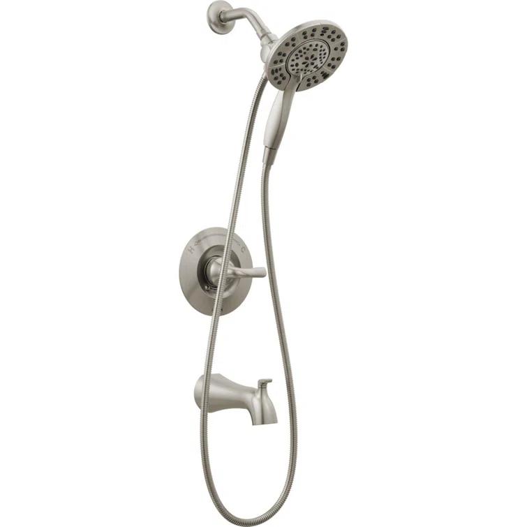 Arvo Single-Function Tub Shower Faucet Set, Shower Trim Kit with In2ition Shower Head and Valve