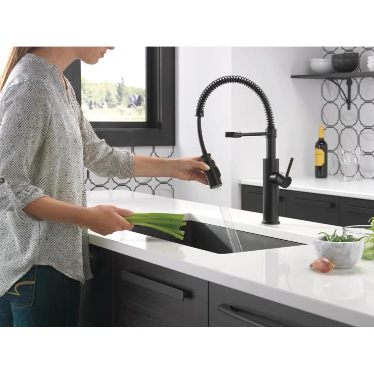 Antoni Pro Commercial Pull Down Sprayer Kitchen Sink Faucet