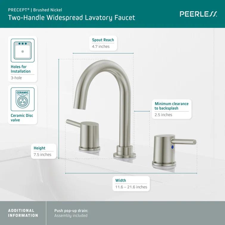 Precept 2-handle Bathroom Faucet