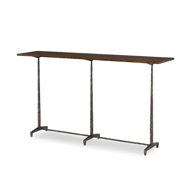 Realm 62'' Solid Wood Top Console Table