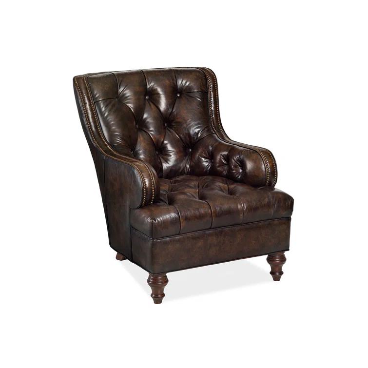 Maitland-Smith Maitland Smith Upholstery Leather Club Chair