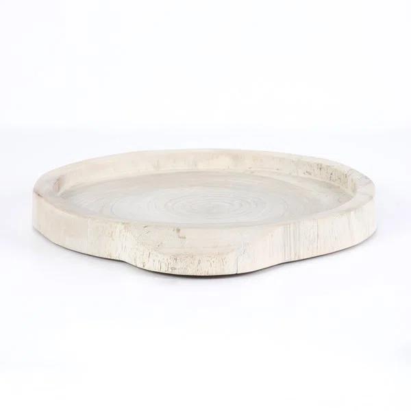 Lylah Round Tray - Ivory