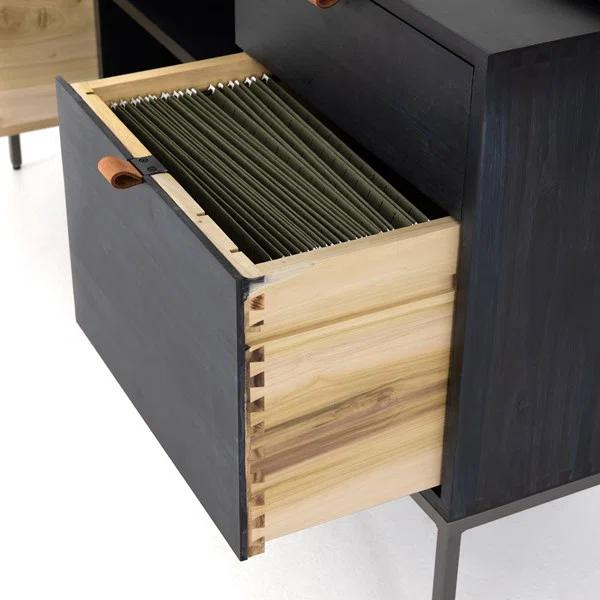Rosamonde Filing Sideboard - Black