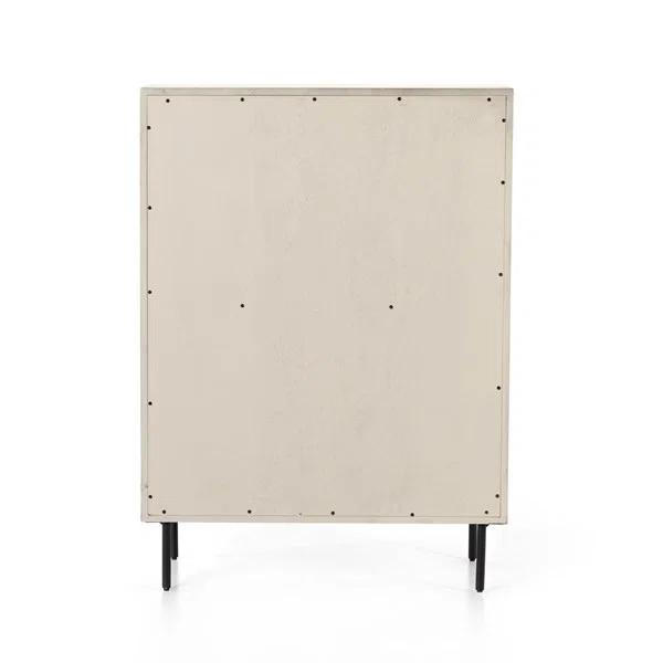 Iron & Acacia 5-Drawer Dresser (36")