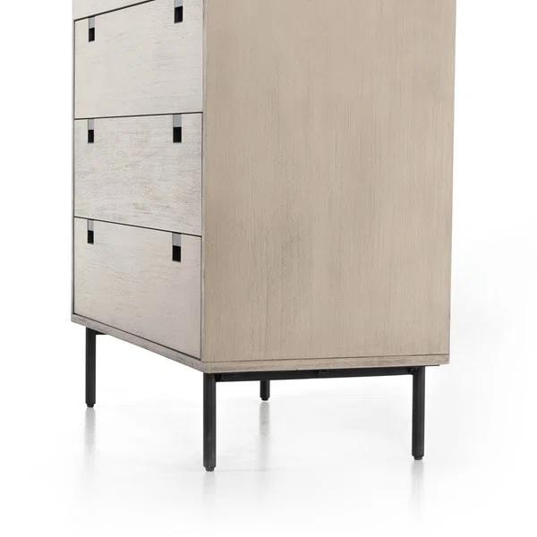 Iron & Acacia 5-Drawer Dresser (36")
