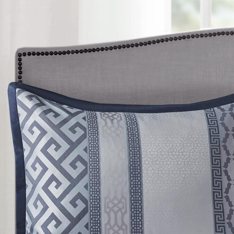 Madison Park Bennett 7 Piece Jacquard Comforter Set