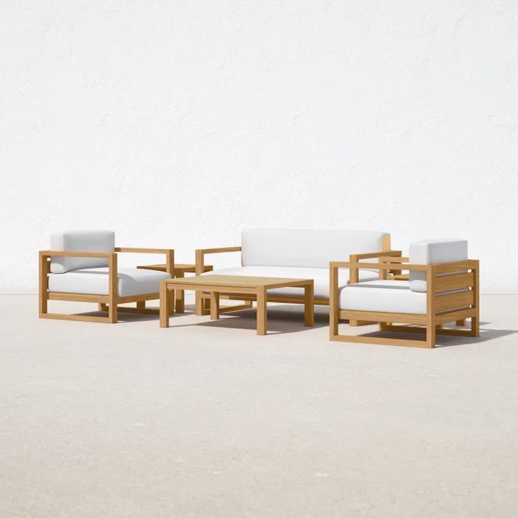 Cambridge 6 Piece Outdoor Patio Teak Set