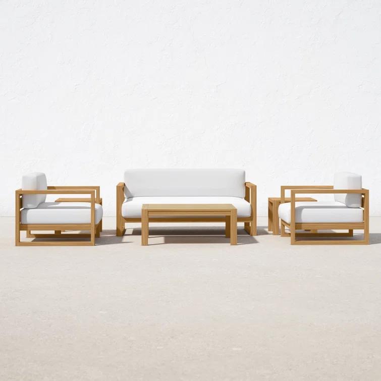 Cambridge 6 Piece Outdoor Patio Teak Set