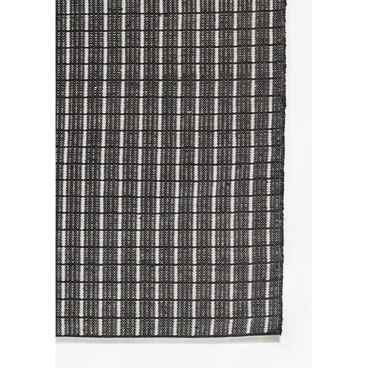 Malmo Recycled P.E.T Black/White Indoor/Outdoor Rug