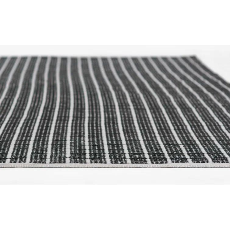 Malmo Recycled P.E.T Black/White Indoor/Outdoor Rug