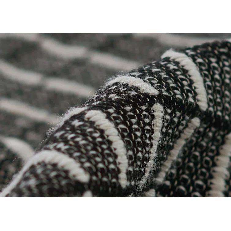 Malmo Recycled P.E.T Black/White Indoor/Outdoor Rug