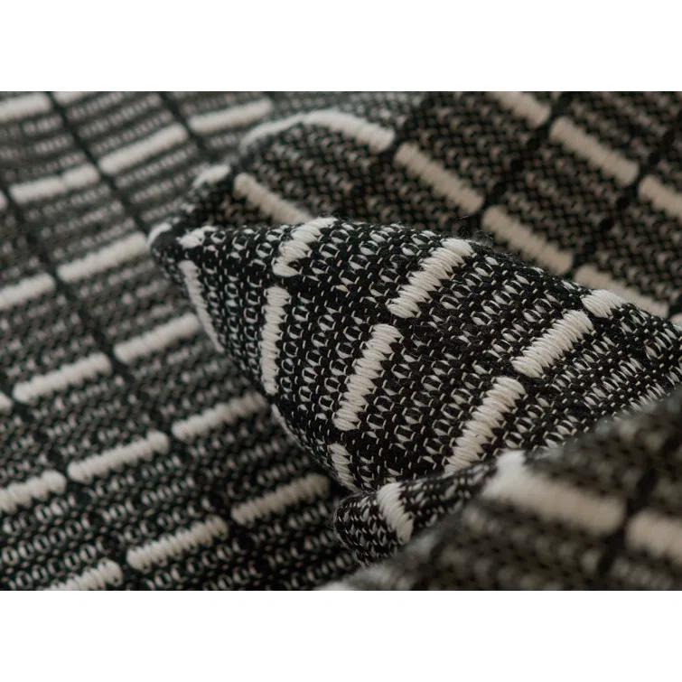 Malmo Recycled P.E.T Black/White Indoor/Outdoor Rug