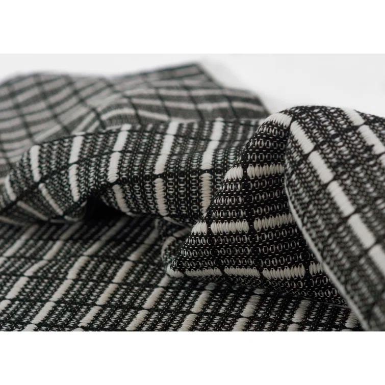 Malmo Recycled P.E.T Black/White Indoor/Outdoor Rug