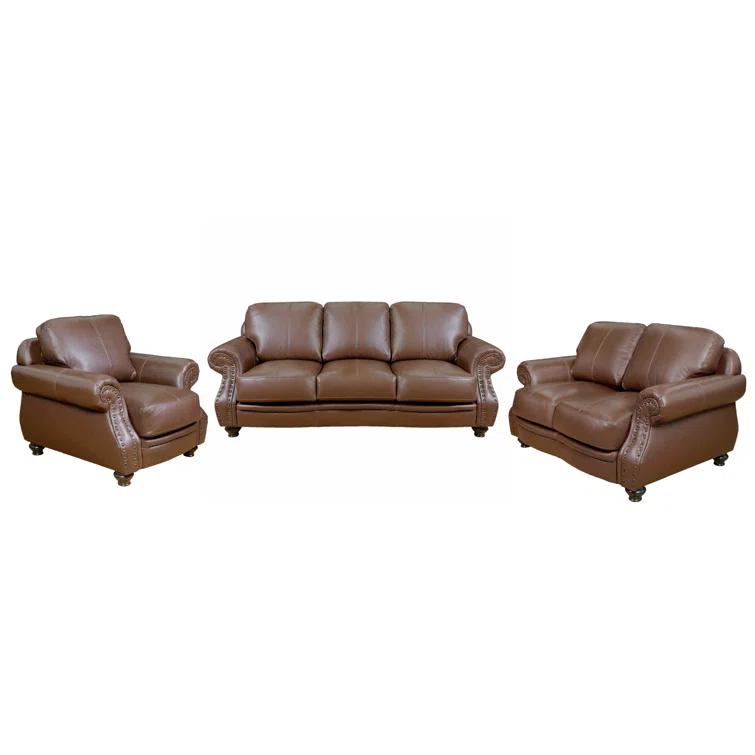 Charleston 3 - Piece Living Room Set