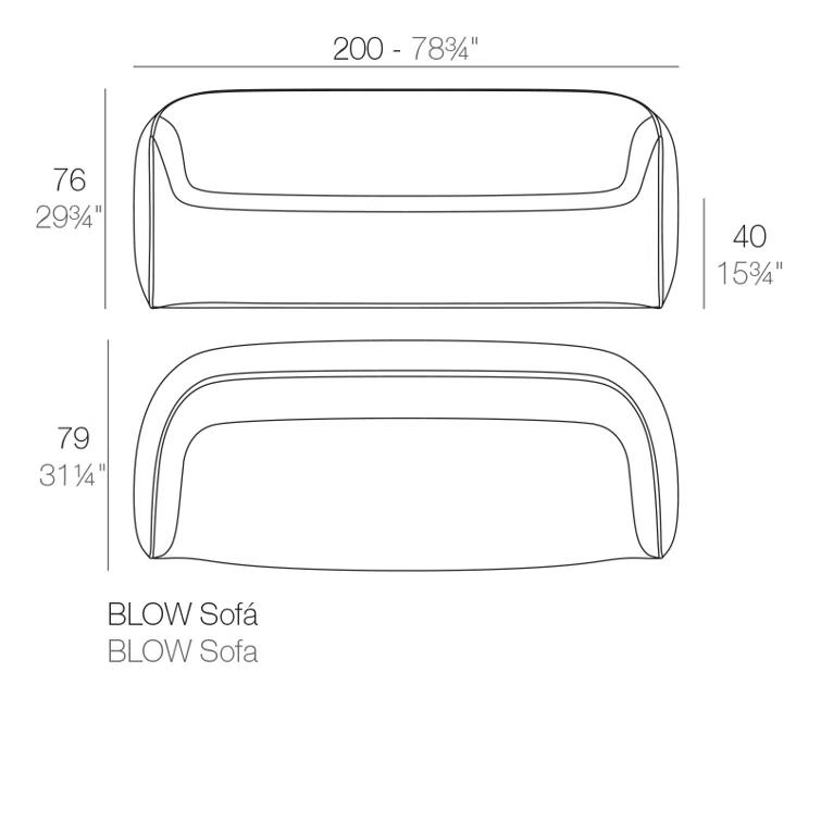 BLOW Sofa (Indoor/Outdoor)