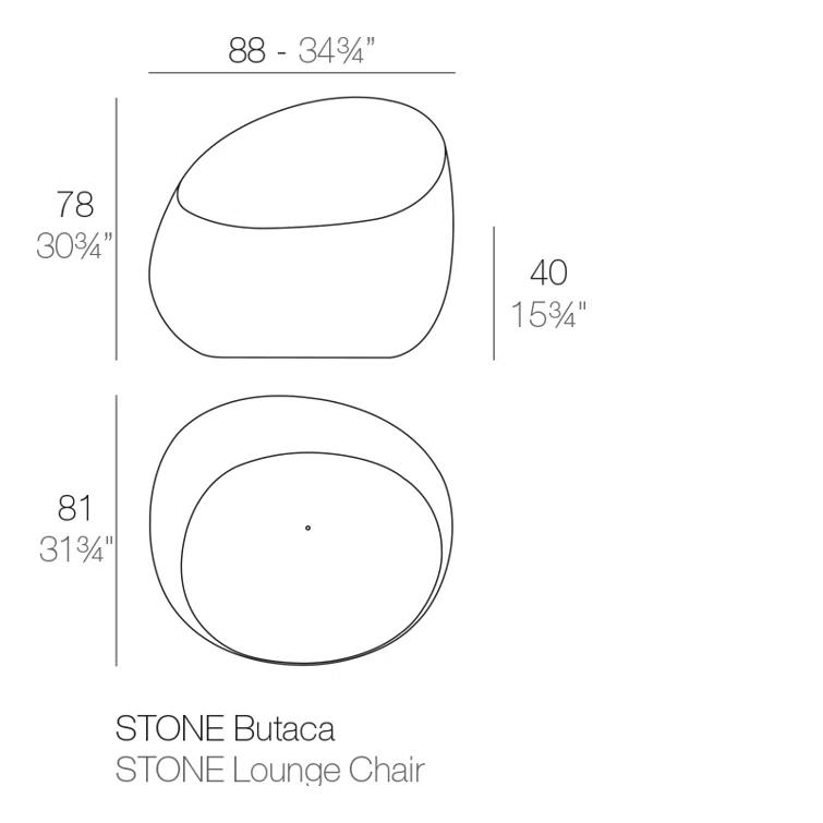 STONE Lounge Chair (Indoor/Outdoor)