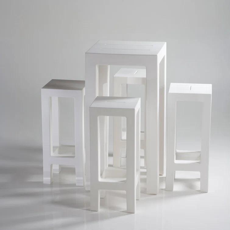 Jut 28.25" Patio Bar Stool