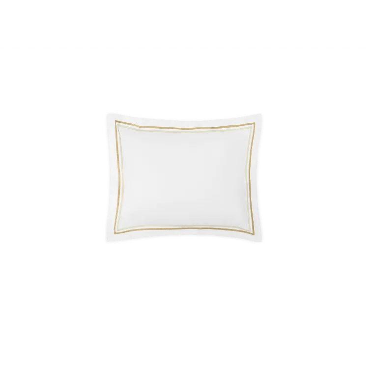 King Champagne Cotton Embroidered Percale Duvet Cover Set