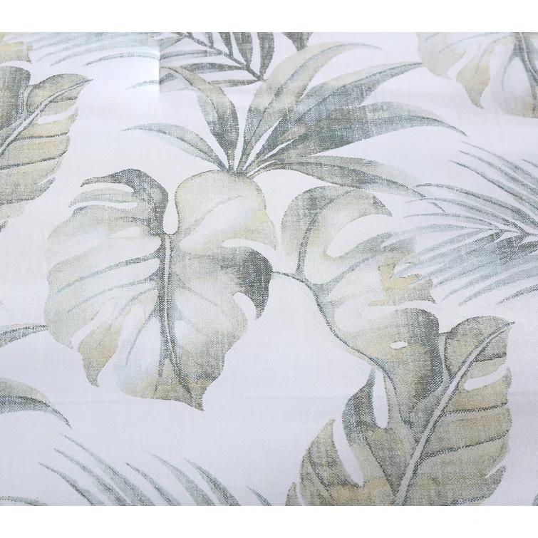 Tommy Bahama Home Tommy Bahama Waimea Bay Green Cotton Reversible Comforter Set