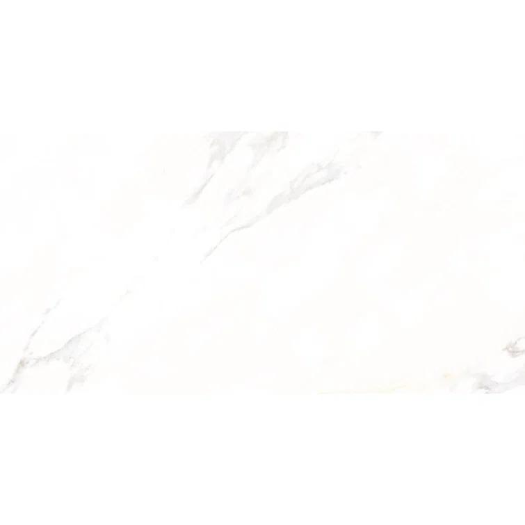 The Tile Life Huntington 24" x 48" Porcelain Marble Look Wall & Floor Tile